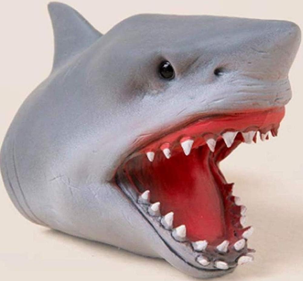 Schylling SC-SBFP Shark Baby Finger Puppet. Assorted Designs and Colours