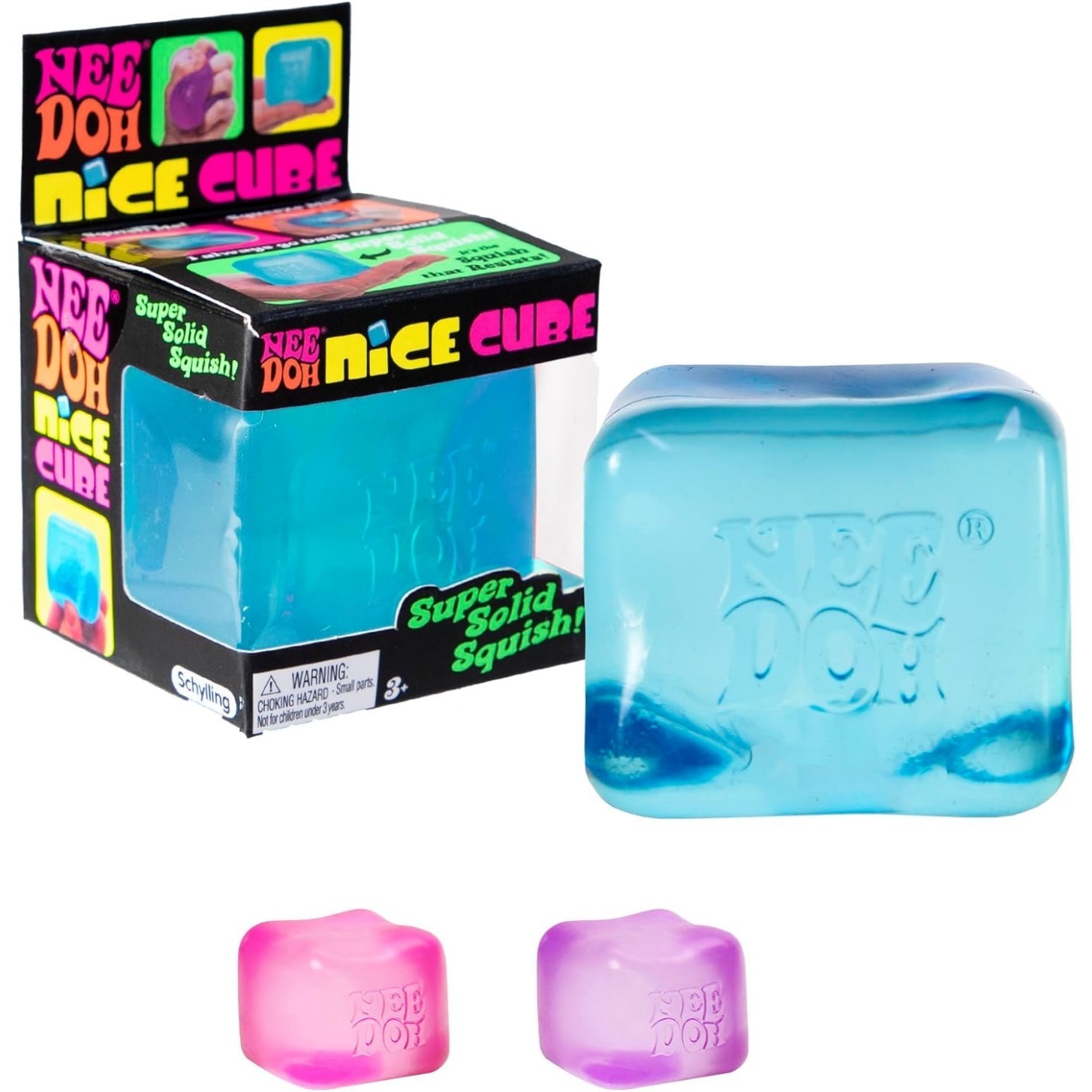NeeDoh Nice Cube - Assorted - 1 Pack